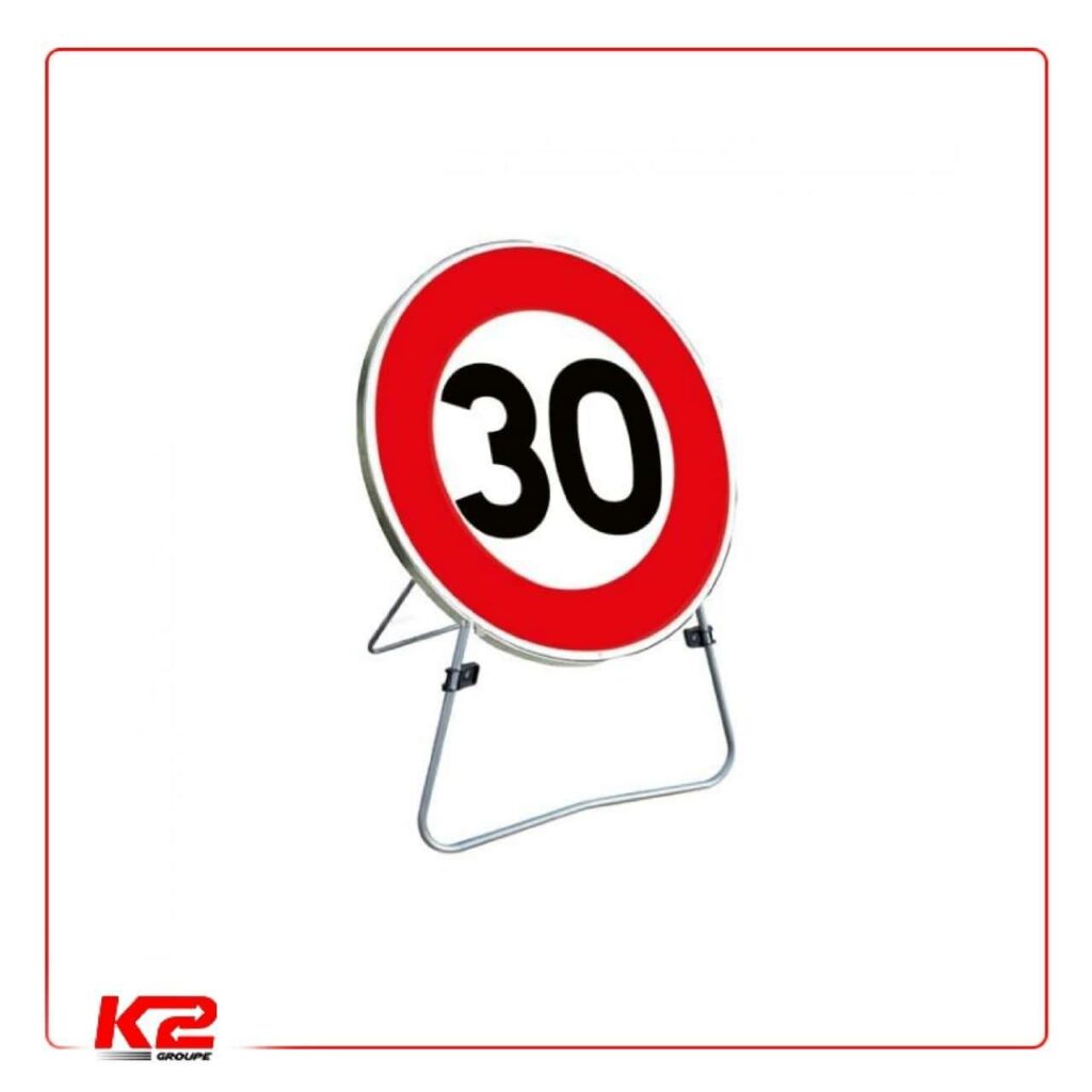 Panneau De Signalisation B14 30 Km h K2group Distribution panneau-de-signalisation-b14-30-km-h-k2group-distribution