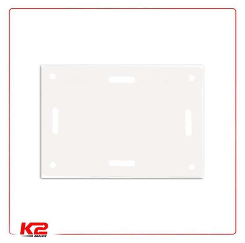 Étiquette de repérage rectangulaire