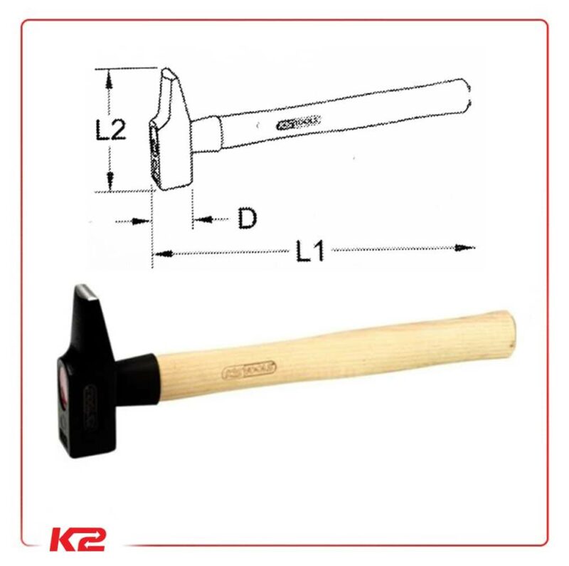Marteau rivoir manche Hickory, 400g