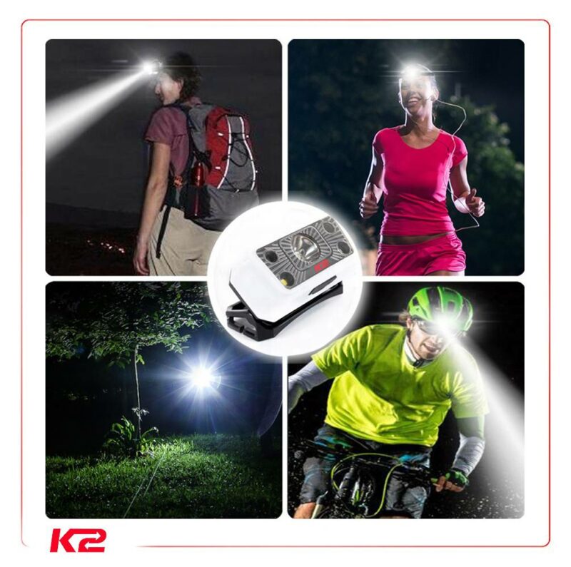 Lampe frontale à LED rechargeable