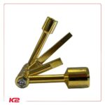 Clé gaine technique pliante en bronze