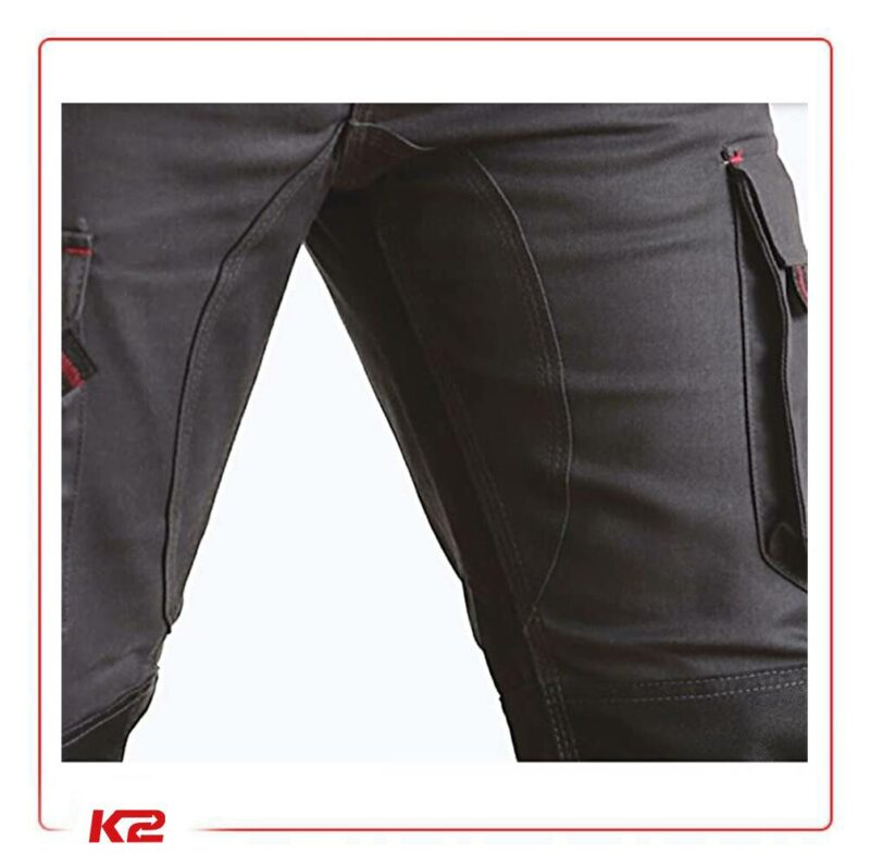 Pantalon bicolore avec poches genouillères LMA