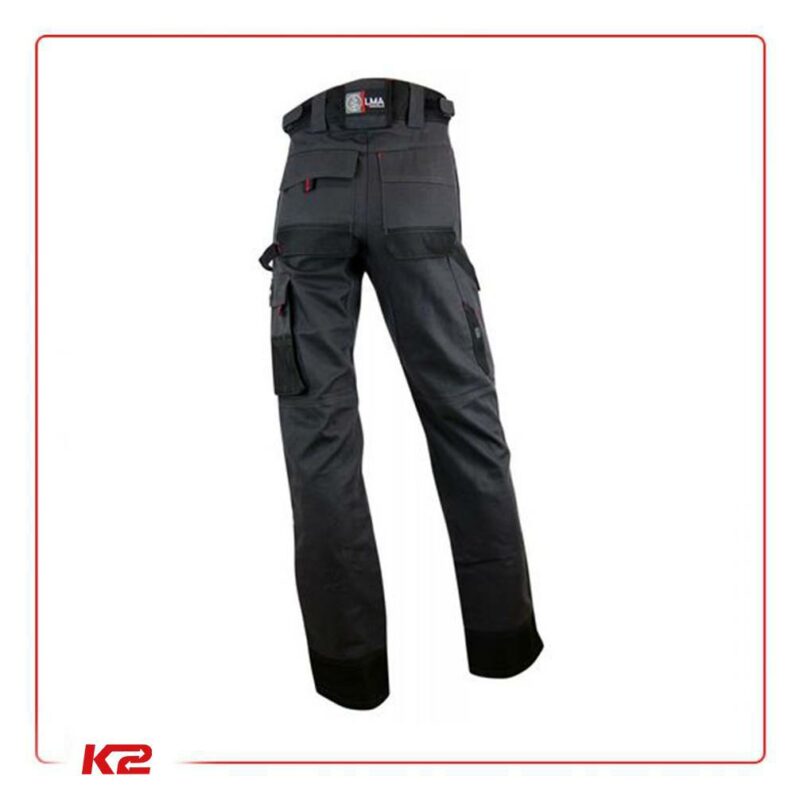 Pantalon bicolore avec poches genouillères LMA