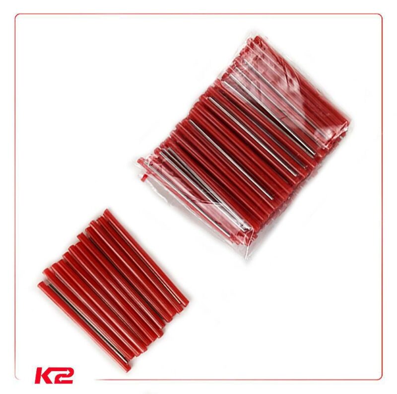 Protection d'épissure thermo-rétractable rouge