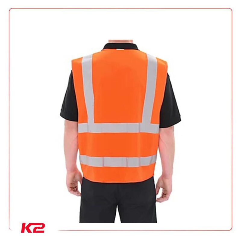 Gilet haute visibilité Orange- Ultimate Everyday Apparel
