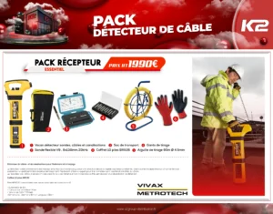 Pack Détecteur de cables Essential