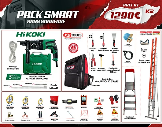 pack smart sans soudeuse