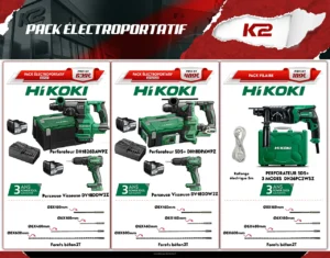 Pack électroportatif 2025