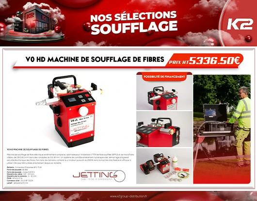 Pack machine de soufflage de fibres V0 HD