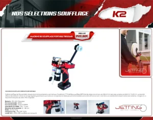 pack machine de soufflage portable triggair