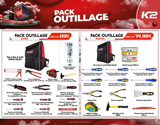 pack outillage