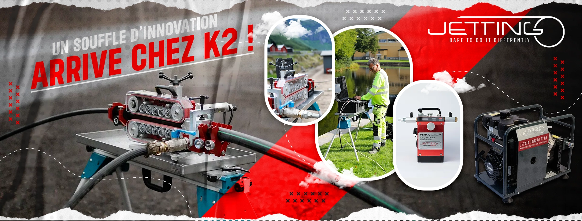 Découvrez jetting