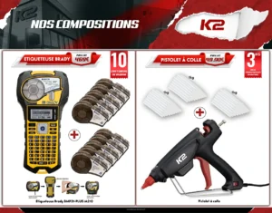 Pack Etiqueteuse - Pistolet à colle