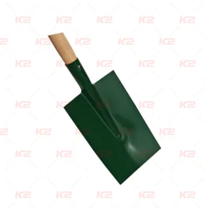 Bêche chantier emmanchée