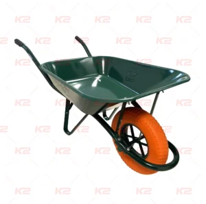 brouette renovation bac metal roue increvable kwb-2