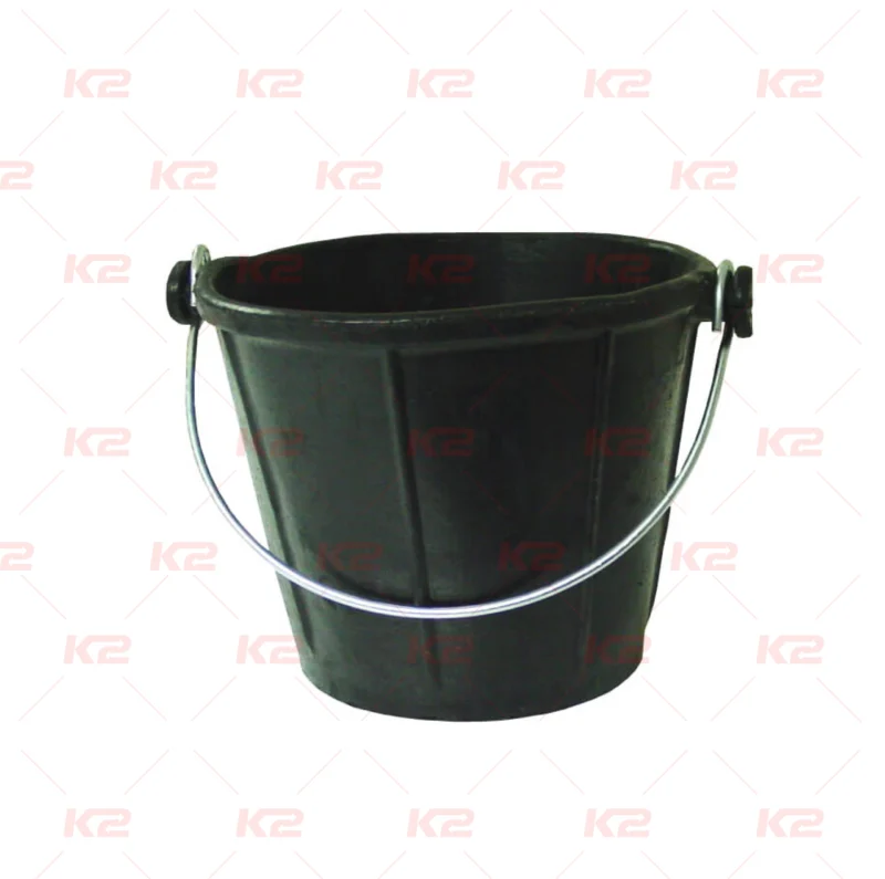 seau caoutchouc 12l