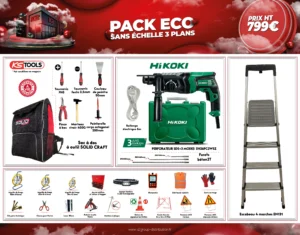 Pack Eco sans échelle 3 plans