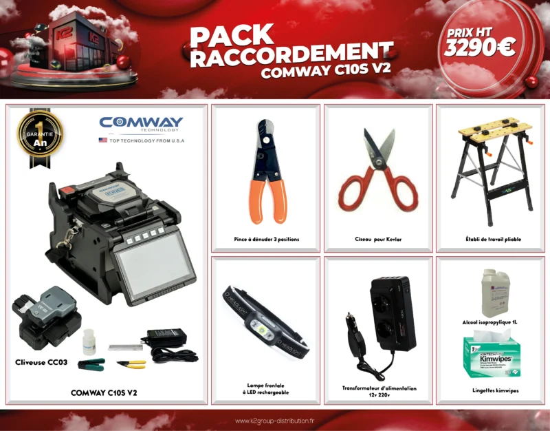 Pack Raccordement Comway C10S V2