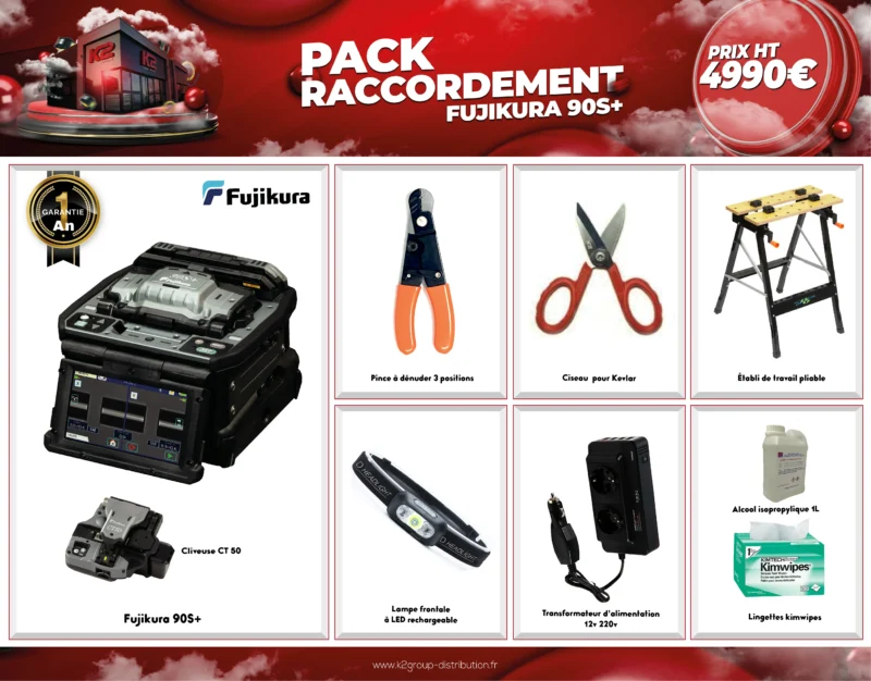 Pack Raccordement Fujikura 90S+