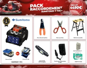 Pack Raccordement Sumitomo T-72C+